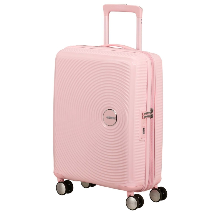 American Tourister Kabinväska Soundbox 55 Pastel Pink i gruppen SPORT, FRITID & HOBBY / Resetillbehör / Resväskor hos TP E-commerce Nordic AB (D34320)