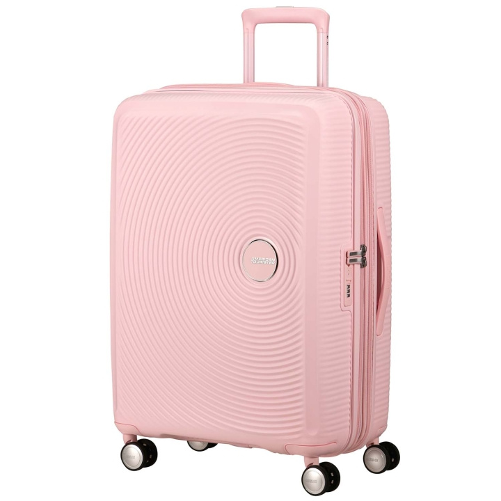 American Tourister Resväska Soundbox 67 Medium Pastel Pink i gruppen SPORT, FRITID & HOBBY / Resetillbehör / Resväskor hos TP E-commerce Nordic AB (D34321)