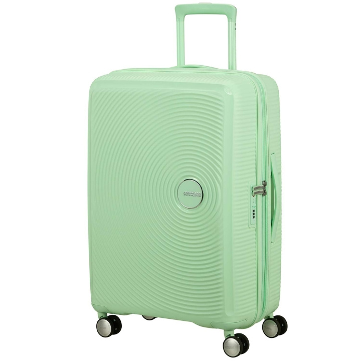 American Tourister Resväska Soundbox 67 Medium Pastel Green i gruppen SPORT, FRITID & HOBBY / Resetillbehör / Resväskor hos TP E-commerce Nordic AB (D34324)