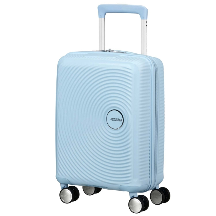 American Tourister Resväska Barn Soundbox Mini Pastel Blue i gruppen SPORT, FRITID & HOBBY / Resetillbehör / Resväskor hos TP E-commerce Nordic AB (D34327)