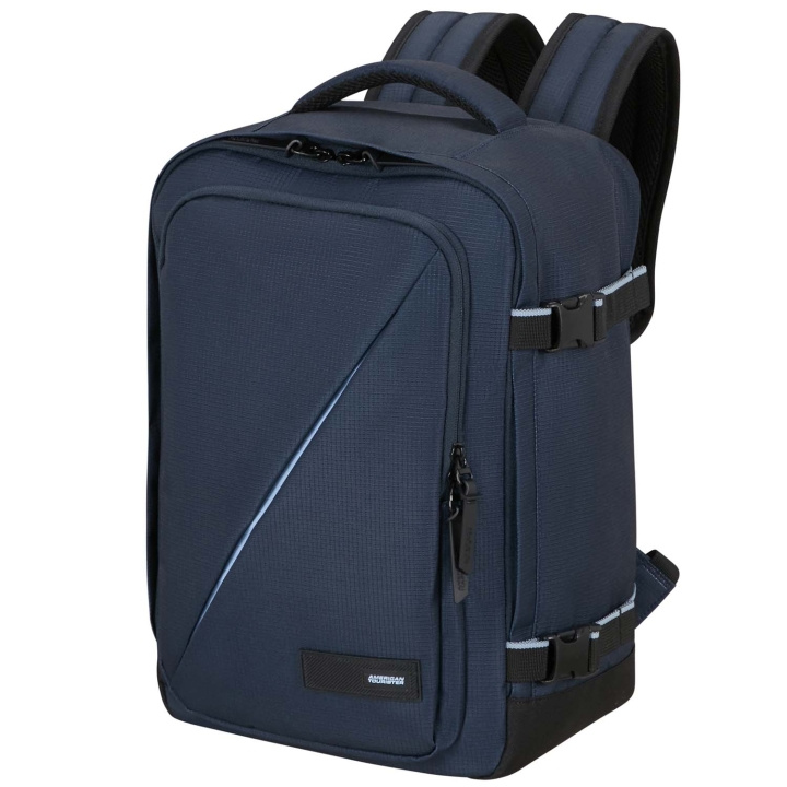 American Tourister Ryggsäck S Take2Cabin Dark Navy i gruppen SPORT, FRITID & HOBBY / Resetillbehör / Ryggsäckar & Väskor hos TP E-commerce Nordic AB (D34331)