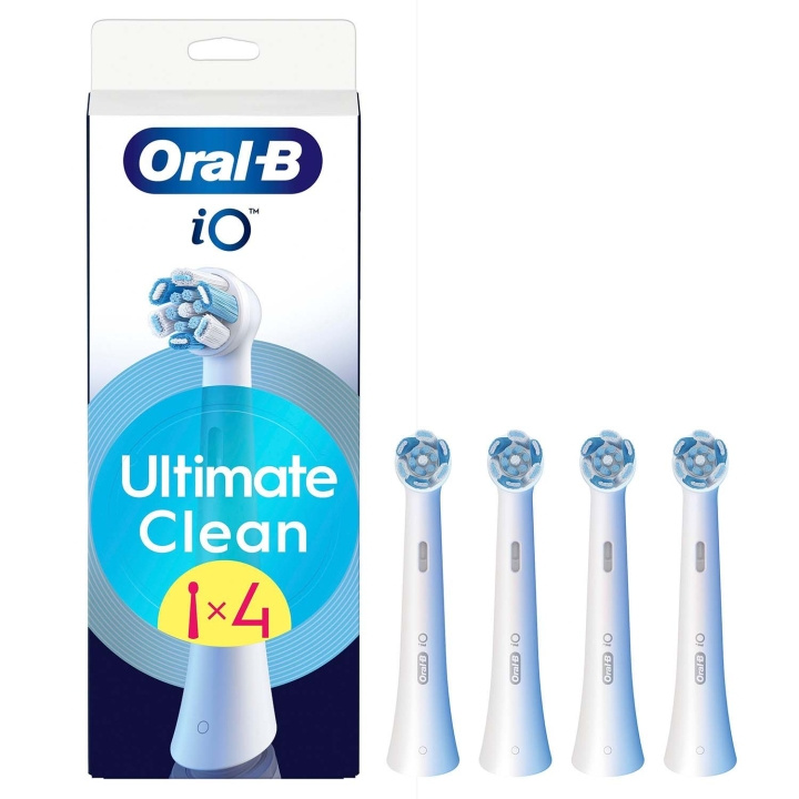 Oral B Borsthuvud iO Ultimate Clean 4st i gruppen SKÖNHET & HÄLSA / Munvård / Borsthuvuden & Tillbehör hos TP E-commerce Nordic AB (D34349)