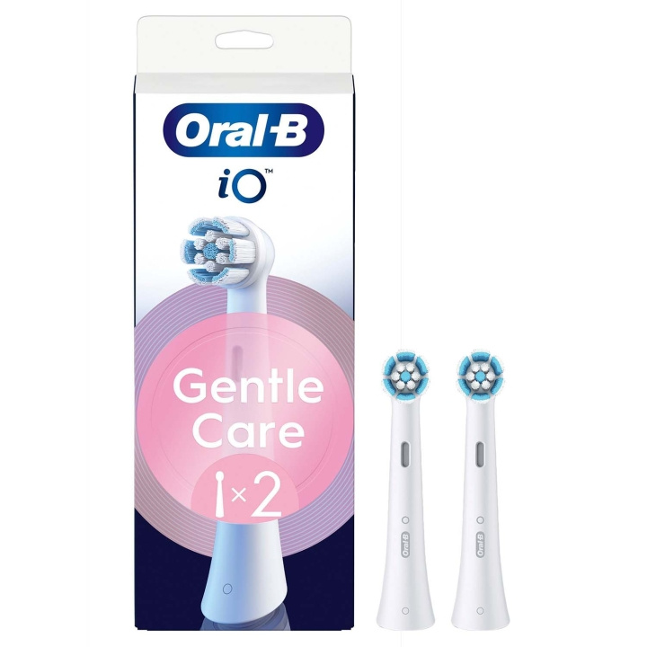 Oral B Borsthuvud iO Gentle Care 2st i gruppen SKÖNHET & HÄLSA / Munvård / Borsthuvuden & Tillbehör hos TP E-commerce Nordic AB (D34352)