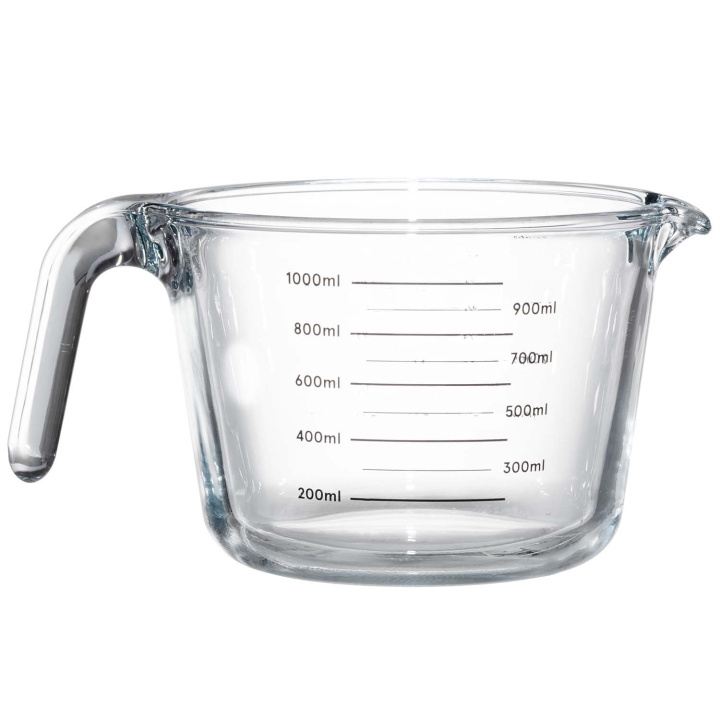 Maku Måttkanna Glas 1L i gruppen HEM, HUSHÅLL & TRÄDGÅRD / Köksredskap / Övriga köksredskap hos TP E-commerce Nordic AB (D34406)