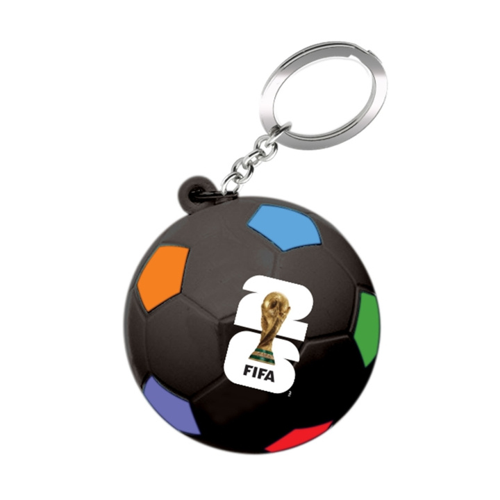 FIFA Nyckelring World Cup Stressball Keyring Svart