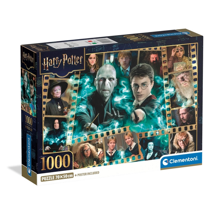 Clementoni Pussel 1000 pcs CB High Quality Collection Harry Potter (2) i gruppen SPORT, FRITID & HOBBY / Hobby / Pussel hos TP E-commerce Nordic AB (D34722)