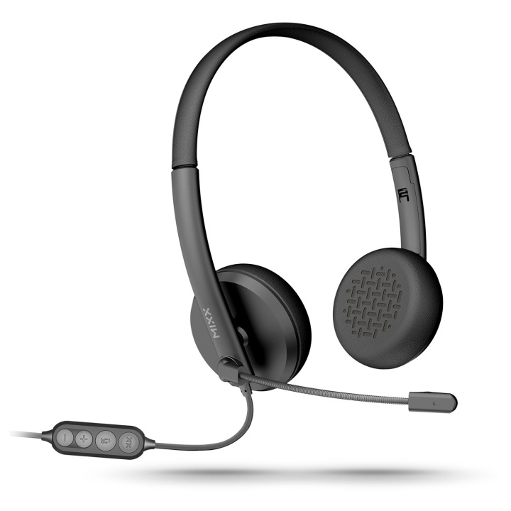 MIXX Stereo Headset H1u Trådbunden USB-A i gruppen DATORER & KRINGUTRUSTNING / Datortillbehör / Headset hos TP E-commerce Nordic AB (D34740)