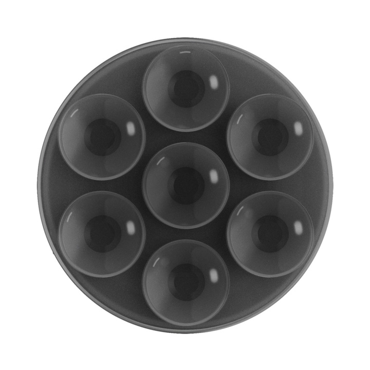 PopSockets Suck-Up Grip för MagSafe Translucent Black i gruppen SMARTPHONE & SURFPLATTOR / Övriga tillbehör / Popsockets hos TP E-commerce Nordic AB (D34747)