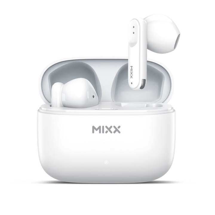 MIXX Hörlurar Switch A7 In-Ear Tws Vit i gruppen HEMELEKTRONIK / Ljud & Bild / Hörlurar & Tillbehör / Hörlurar hos TP E-commerce Nordic AB (D34749)