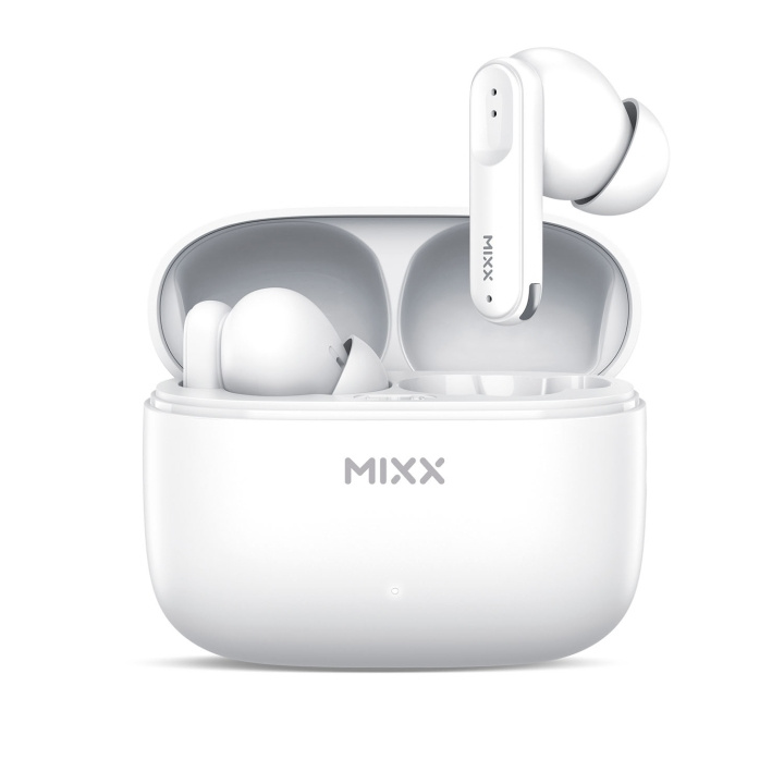MIXX Hörlurar Switch S7 In-Ear Tws Vit i gruppen HEMELEKTRONIK / Ljud & Bild / Hörlurar & Tillbehör / Hörlurar hos TP E-commerce Nordic AB (D34751)