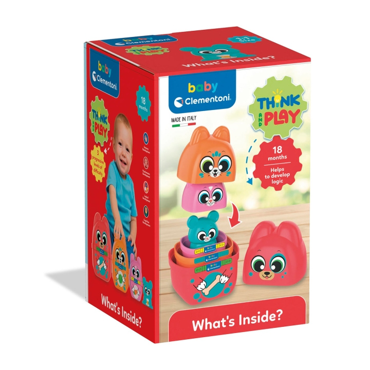 Clementoni Matrioska Basic i gruppen LEKSAKER, BARN- & BABYPRODUKTER / Leksaker / Byggleksaker / Byggklossar & övriga byggleksaker hos TP E-commerce Nordic AB (D34764)