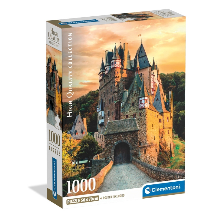 Clementoni Pussel 1000 Pcs CB Eltz Castle i gruppen SPORT, FRITID & HOBBY / Hobby / Pussel hos TP E-commerce Nordic AB (D34774)