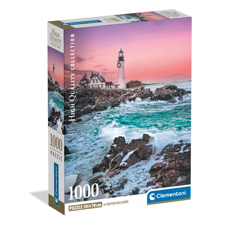Clementoni Pussel 1000 Pcs CB Portland Head i gruppen SPORT, FRITID & HOBBY / Hobby / Pussel hos TP E-commerce Nordic AB (D34776)