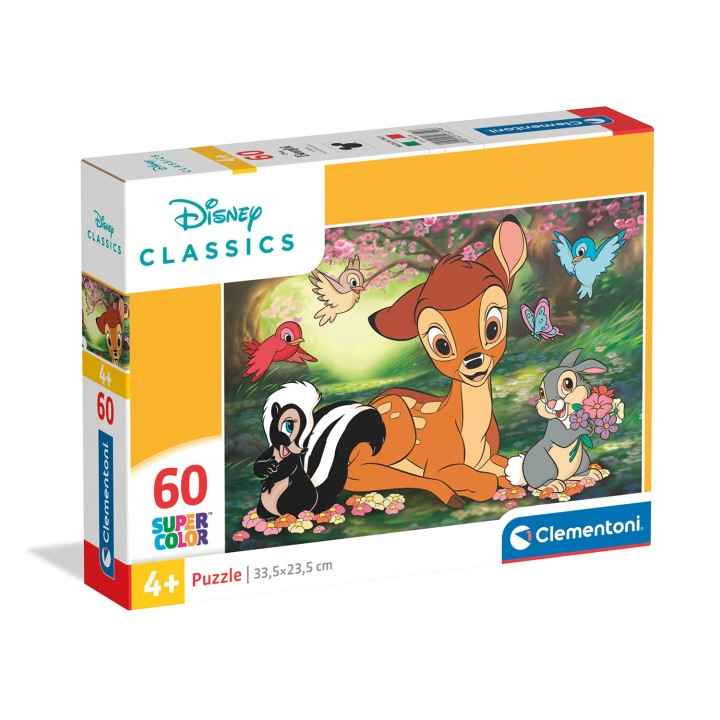 Clementoni Pussel 60 Pcs Disney Classics i gruppen LEKSAKER, BARN- & BABYPRODUKTER / Leksaker / Barnpussel hos TP E-commerce Nordic AB (D34784)