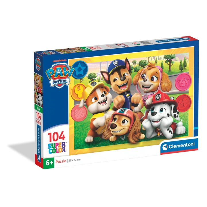 Clementoni Pussel 104 Pcs Paw patrol i gruppen SPORT, FRITID & HOBBY / Hobby / Pussel hos TP E-commerce Nordic AB (D34789)