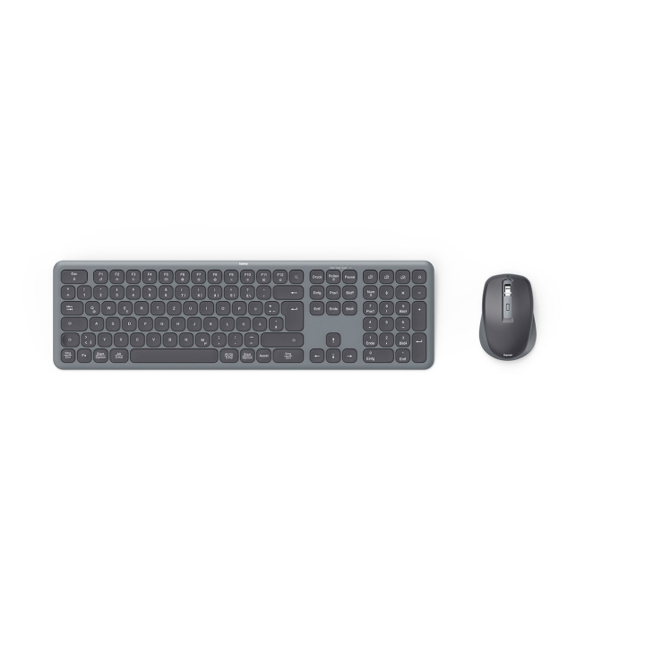 Hama Tangentbord/Mus Set WKM-550 Trådlös Svart i gruppen DATORER & KRINGUTRUSTNING / Möss & Tangentbord / Tangentbord hos TP E-commerce Nordic AB (D34841)