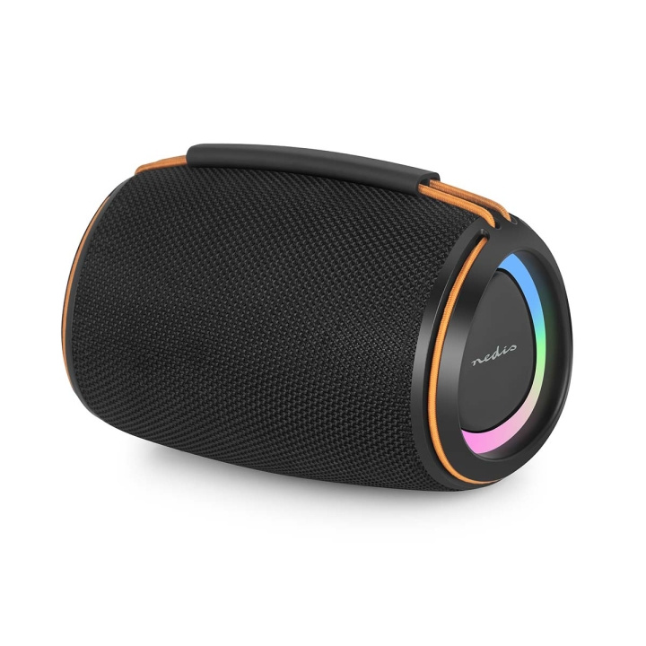 Nedis Bluetooth® Högtalare | 360 min | Handhållen design | 40 W | Mono | Hem / Portable / Utomhus | Synkroniseringsbar | Orange / Svart