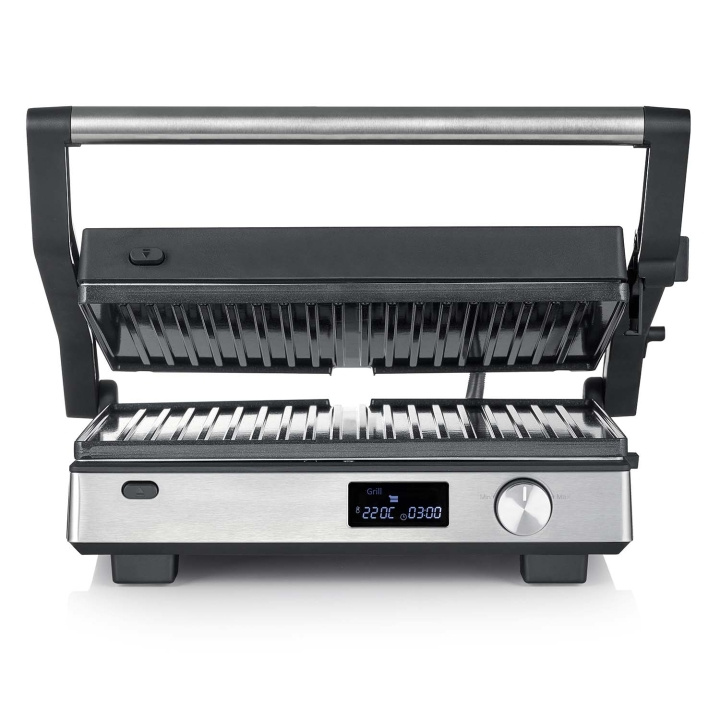 Severin Kontaktgrill Multi 3in1 29X23cm XL Panini,Belgiska,Burgare KG 2380 i gruppen HEM, HUSHÅLL & TRÄDGÅRD / Trädgårdsprodukter / Grillar & Grilltillbehör hos TP E-commerce Nordic AB (D34976)