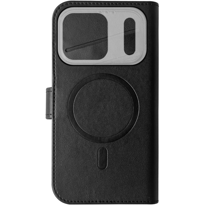 Celly Wallet Case MagSafe-kompatibel iPhone 17 Pro Max Svart i gruppen SMARTPHONE & SURFPLATTOR / Mobilskydd / Apple / iPhone 17 hos TP E-commerce Nordic AB (D35014)