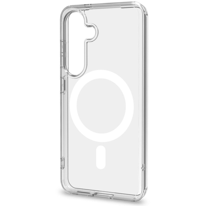 Celly Gelskinmag TPU Cover MagSafe-kompatibelt Galaxy S26 5G Transparent i gruppen SMARTPHONE & SURFPLATTOR / Mobilskydd / Samsung hos TP E-commerce Nordic AB (D35051)