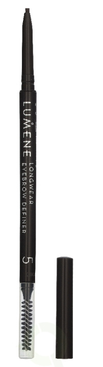 Lumene Longwear Eyebrow Definer 0.09 g #5 Dark Brown i gruppen SKÖNHET & HÄLSA / Makeup / Ögon & Ögonbryn / Ögonbrynspenna hos TP E-commerce Nordic AB (D35105)