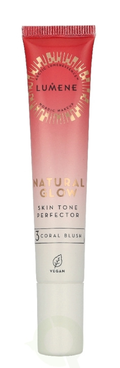 Lumene Natural Glow Skin Tone Perfector 20 ml #3 Coral Blush i gruppen SKÖNHET & HÄLSA / Hudvård / Ansiktsvård hos TP E-commerce Nordic AB (D35225)