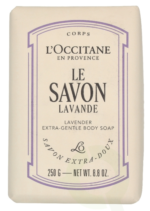 L\'Occitane Extra-Gentle Body Soap With Shea Butter 250 g Lavender i gruppen SKÖNHET & HÄLSA / Hudvård / Kroppsvård / Body lotion hos TP E-commerce Nordic AB (D35232)