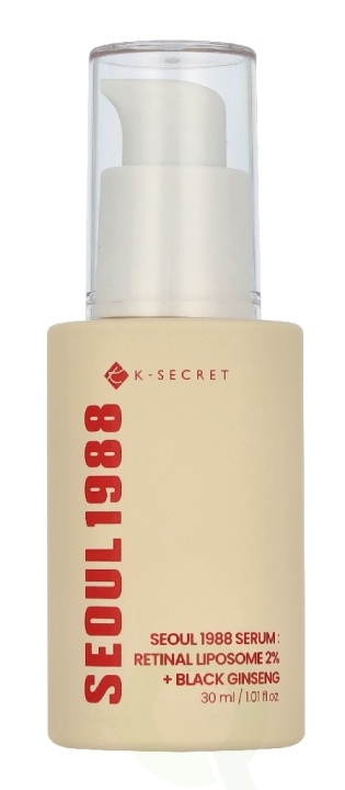 K-SECRET Seoul 1988 Serum Retinal Liposome 2% + Black Ginseng 30 ml i gruppen SKÖNHET & HÄLSA / Hudvård / Ansiktsvård / Serum Hud hos TP E-commerce Nordic AB (D35307)