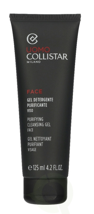 Collistar Uomo Face Purifying Cleansing Gel 125 ml i gruppen SKÖNHET & HÄLSA / Hudvård / Ansiktsvård / Rengöring hos TP E-commerce Nordic AB (D35317)