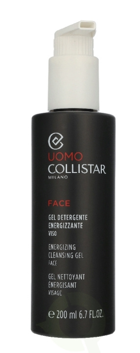 Collistar Uomo Face Energizing Cleansing Gel 200 ml i gruppen SKÖNHET & HÄLSA / Hudvård / Ansiktsvård / Rengöring hos TP E-commerce Nordic AB (D35318)