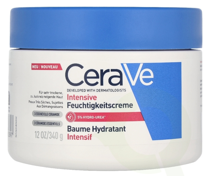 Cerave Intensive Moisturizing Cream For Very Dry, Itchy Skin 340 g i gruppen SKÖNHET & HÄLSA / Hudvård / Ansiktsvård / Dagkräm hos TP E-commerce Nordic AB (D35381)