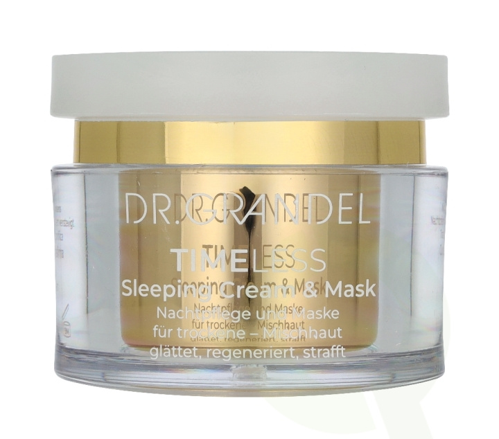 Dr Grandel Dr. Grandel Timeless Sleeping Cream & Mask 50 ml i gruppen SKÖNHET & HÄLSA / Hudvård / Ansiktsvård / Nattkräm hos TP E-commerce Nordic AB (D35412)