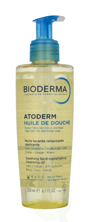 Bioderma Atoderm Shower Oil 200 ml i gruppen SKÖNHET & HÄLSA / Hudvård / Kroppsvård / Bad & Duschcreme hos TP E-commerce Nordic AB (D35485)