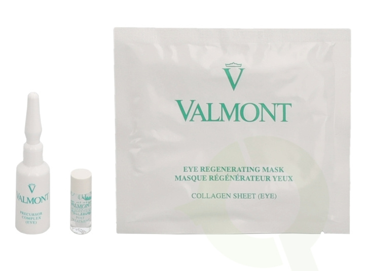 Valmont Eye Regenerating Mask Treatment 42.6 ml Collagen Sheet 10x0,4gr/Precursor Complex 5x7ml/Collagen Post Treatment 2x1,8 ml i gruppen SKÖNHET & HÄLSA / Hudvård / Ansiktsvård hos TP E-commerce Nordic AB (D35518)
