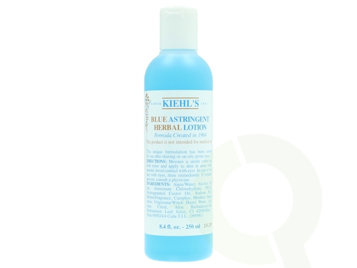 Kiehl\'s Blue Astringent Herbal Lotion 250 ml i gruppen SKÖNHET & HÄLSA / Hudvård / Kroppsvård / Body lotion hos TP E-commerce Nordic AB (D35544)