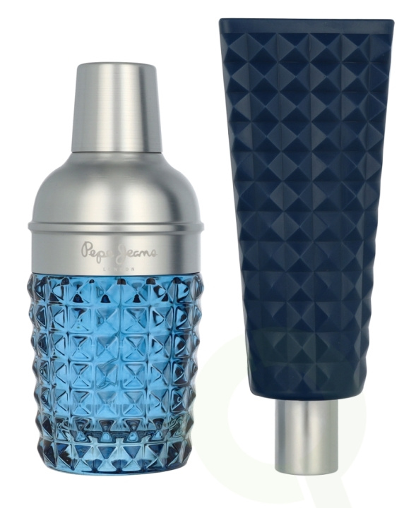 Pepe Jeans Life is Now For Him Giftset 180 ml Edp Spray 100ml/Shower Gel 80ml i gruppen SKÖNHET & HÄLSA / Doft & Parfym / Parfym / Parfym för honom hos TP E-commerce Nordic AB (D35563)