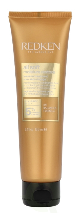 Redken All Soft Moisture Restore Leave-In Treatment 150 ml i gruppen SKÖNHET & HÄLSA / Hår & Styling / Hårvårdsprodukter hos TP E-commerce Nordic AB (D35572)