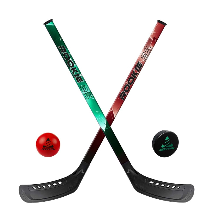 SportMe Streethockey Set Rookie 2-Pack 60 cm i gruppen LEKSAKER, BARN- & BABYPRODUKTER / Uteleksaker / Sport & Spel hos TP E-commerce Nordic AB (D35610)