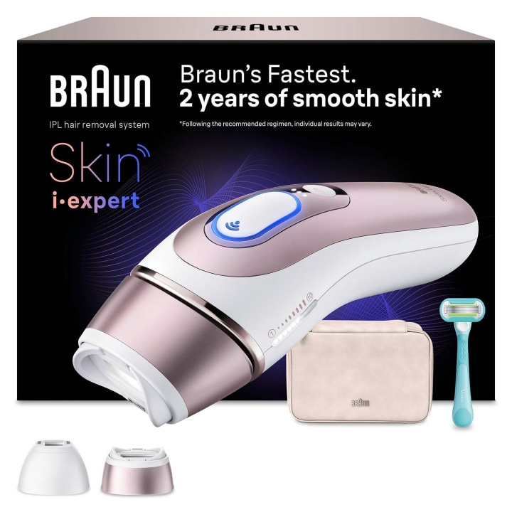 Braun IPL Skin i·expert, Hårborttagning Hemma, Med Gratis App, 2 Smarta Huvuden, PL7211 i gruppen SKÖNHET & HÄLSA / Hår & Styling / Hårborttagning / IPL & Laser hos TP E-commerce Nordic AB (D35643)