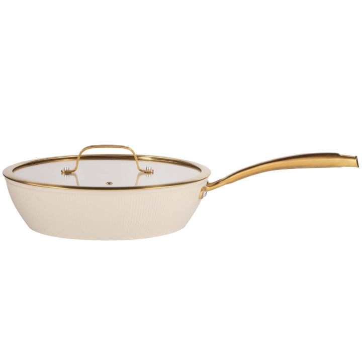 Maku Sautépanna Maku beige 28 cm 3,5 L i gruppen HEM, HUSHÅLL & TRÄDGÅRD / Köksredskap / Stekpannor hos TP E-commerce Nordic AB (D35655)