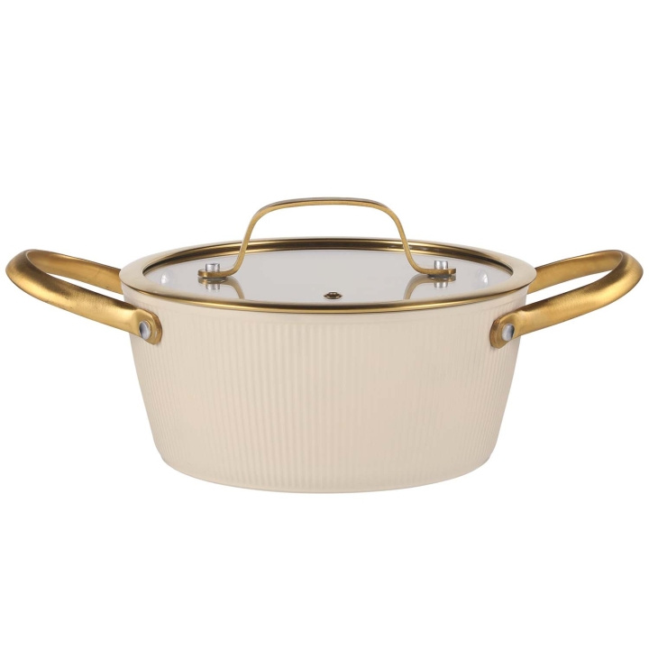 Maku Gryta Maku beige 20 cm 2,4 L i gruppen HEM, HUSHÅLL & TRÄDGÅRD / Köksredskap / Grytor & Kastruller hos TP E-commerce Nordic AB (D35657)