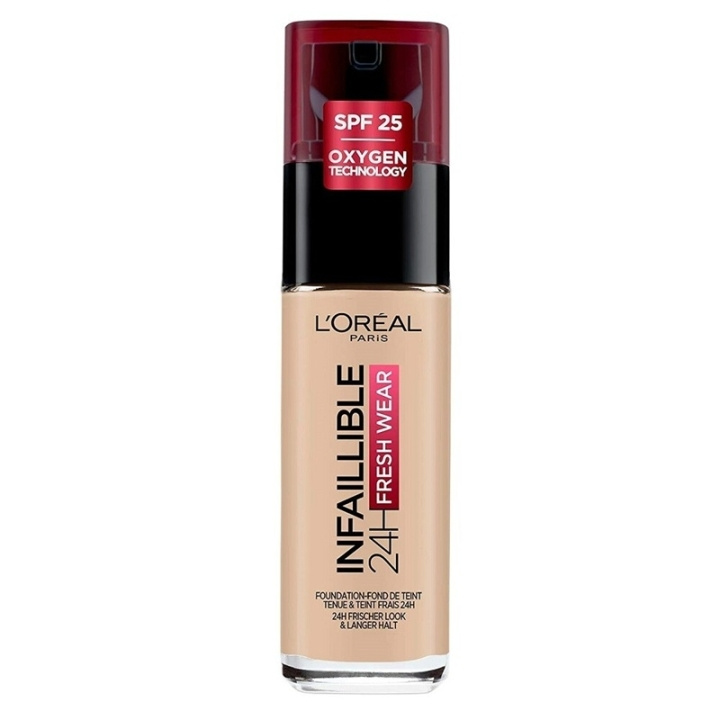 L\'Oreal LOréal Paris Infallible 24H Fresh Wear 130 True Beige 30ml i gruppen SKÖNHET & HÄLSA / Makeup / Basmakeup / Foundation hos TP E-commerce Nordic AB (D35693)