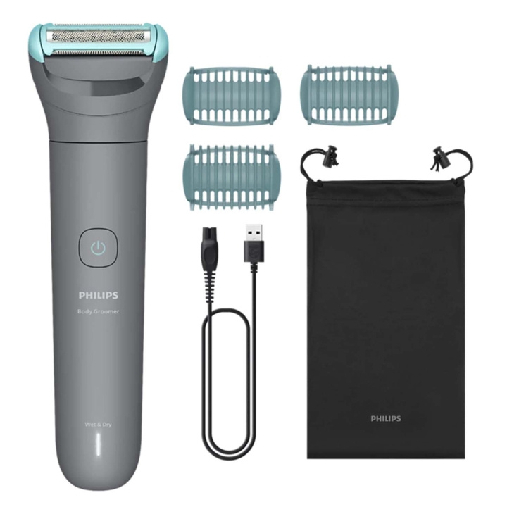Philips Body Groomer 3000 serien med Triple Protect-raksystem BG3485/15 i gruppen SKÖNHET & HÄLSA / Hår & Styling / Rakning & Trimning / Hårtrimmers hos TP E-commerce Nordic AB (D35773)