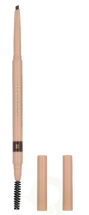 Gucci Waterproof Eyebrow Pen 0.12 g #03 Chatain i gruppen SKÖNHET & HÄLSA / Makeup / Ögon & Ögonbryn / Ögonbrynspenna hos TP E-commerce Nordic AB (D35847)