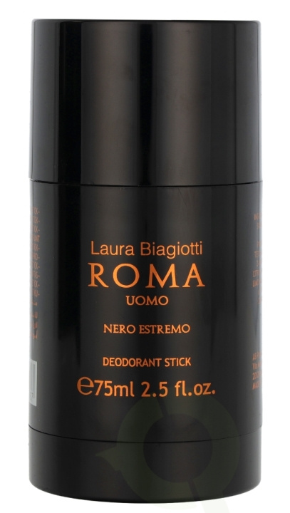 Laura Biagiotti Roma Uomo Nero Estremo Deostick 75 ml i gruppen SKÖNHET & HÄLSA / Doft & Parfym / Deodorant hos TP E-commerce Nordic AB (D35864)
