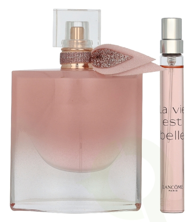 Lancome La Vie Est Belle Vanille Nude Giftset 60 ml Edp Spray 50ml/ Edp Spray 10ml i gruppen SKÖNHET & HÄLSA / Doft & Parfym / Parfym / Parfym för henne hos TP E-commerce Nordic AB (D35906)
