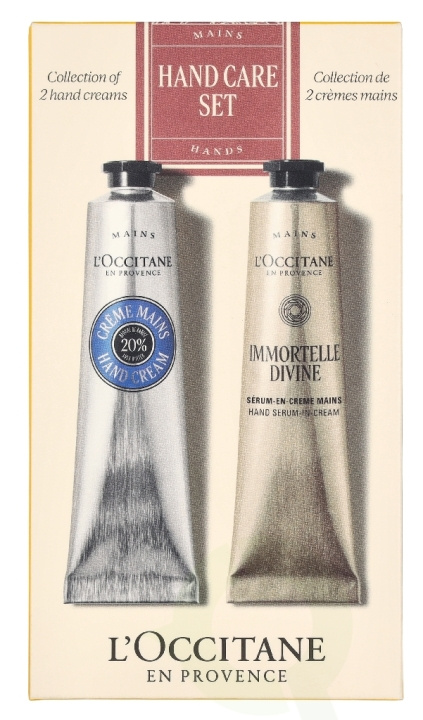 L\'Occitane Hand Care Set 150 ml Hand Cream 75ml/Serum-In-Cream 75ml i gruppen SKÖNHET & HÄLSA / Manikyr/Pedikyr / Handkräm hos TP E-commerce Nordic AB (D35921)