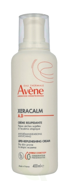 Avene XeraCalm A.D Lipid-Replenishing Cream 400 ml i gruppen SKÖNHET & HÄLSA / Hudvård / Ansiktsvård / Dagkräm hos TP E-commerce Nordic AB (D35923)