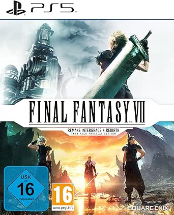 Final Fantasy VII (7) Remake Intergrade and Final Final Fantasy VII Rebirth twin pack (PS5) i gruppen HEMELEKTRONIK / Spelkonsoler & Tillbehör / Sony PlayStation 5 / Spel hos TP E-commerce Nordic AB (D36015)