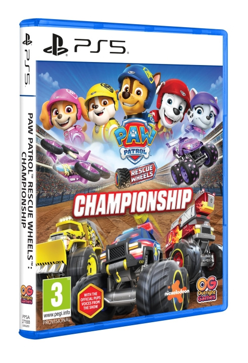 PAW Patrol Rescue Wheels: Championship (PS5) i gruppen HEMELEKTRONIK / Spelkonsoler & Tillbehör / Sony PlayStation 5 / Spel hos TP E-commerce Nordic AB (D36045)